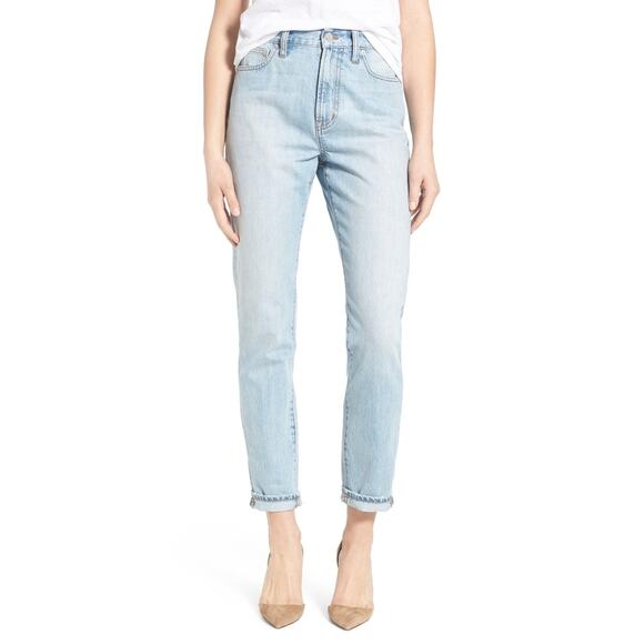 Madewell Light Wash The Perfect Summer Jeans Hi Rise Sz 25 - Picture 8 of 8